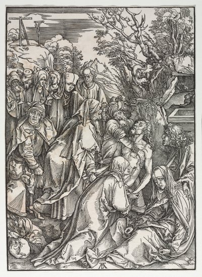 The Great Passion: The Deposition by Albrecht Dürer