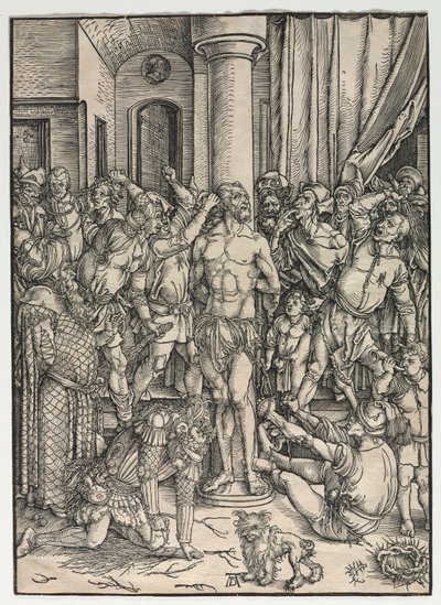 The Great Passion: The Flagellation by Albrecht Dürer