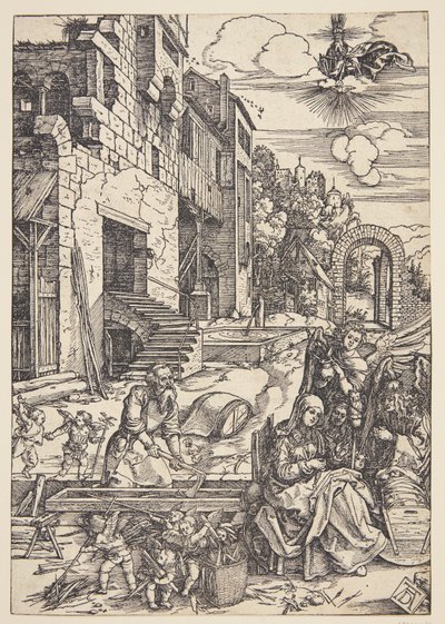 The Holy Family in Egypt by Albrecht Dürer