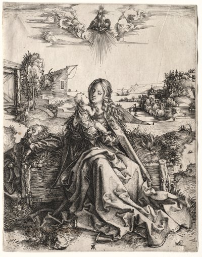 The Holy Family with the Butterfly by Albrecht Dürer