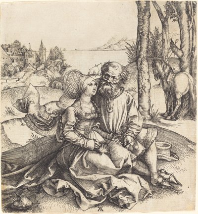 The Ill-Assorted Couple by Albrecht Dürer
