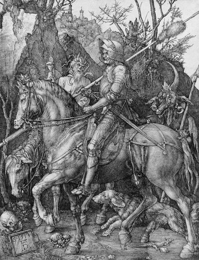 The Knight, Death and the Devil, 1513 by Albrecht Dürer