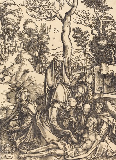 The Lamentation by Albrecht Dürer