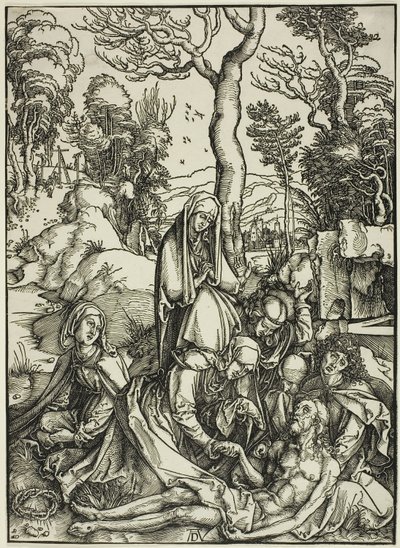 The Lamentation, from The Large Passion by Albrecht Dürer