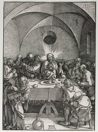 The Large Passion: The Last Supper by Albrecht Dürer