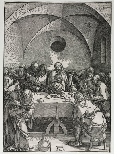 The Large Passion: The Last Supper, 1510 by Albrecht Dürer