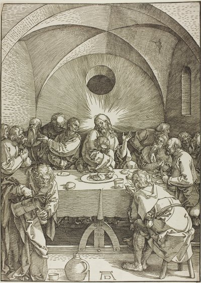 The Last Supper, from The Large Passion by Albrecht Dürer