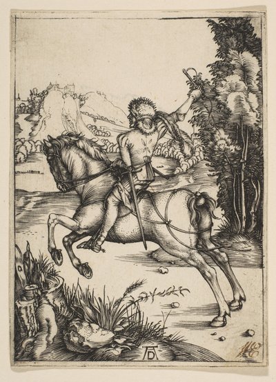The Little Courier by Albrecht Dürer