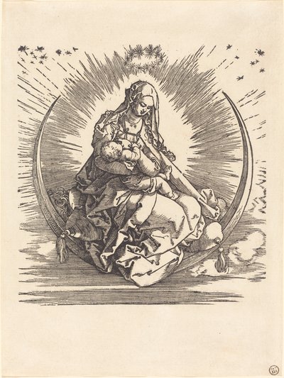 The Madonna on the Crescent by Albrecht Dürer