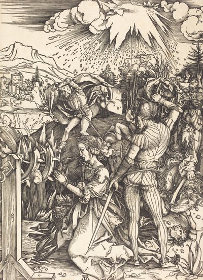 The Martyrdom of Saint Catherine by Albrecht Dürer