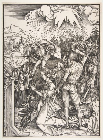 The Martyrdom of Saint Catherine of Alexandria by Albrecht Dürer