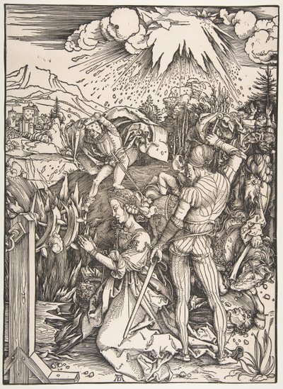 The Martyrdom of Saint Catherine by Albrecht Dürer