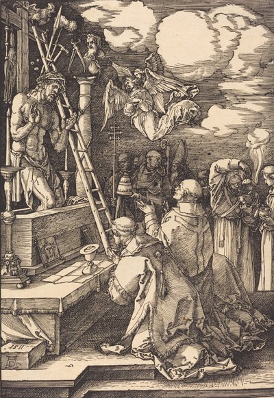 The Mass of Saint Gregory by Albrecht Dürer