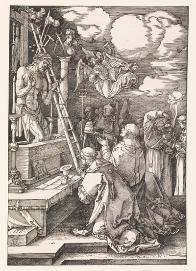 The Mass of St. Gregory by Albrecht Dürer