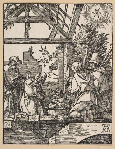 The Nativity, from The Little Passion by Albrecht Dürer