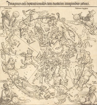 The Northern Celestial Hemisphere by Albrecht Dürer