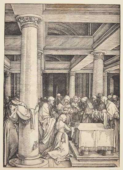 The Presentation in the Temple by Albrecht Dürer