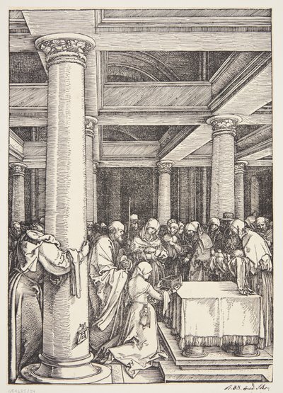 The Presentation in the Temple by Albrecht Dürer