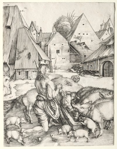 The Prodigal Son by Albrecht Dürer