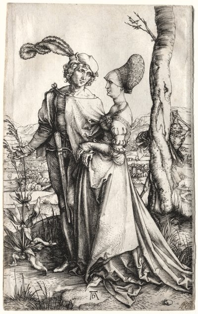 The Promenade by Albrecht Dürer