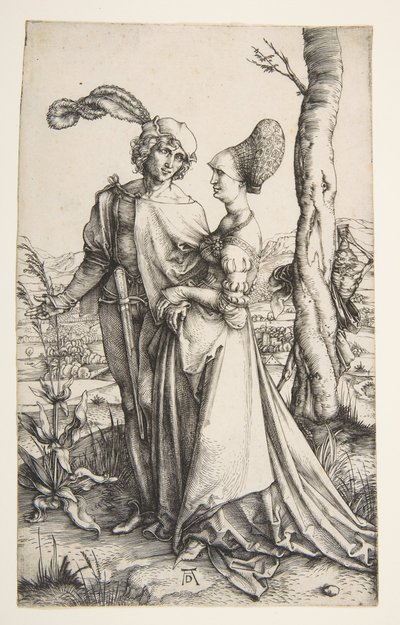 The Promenade by Albrecht Dürer
