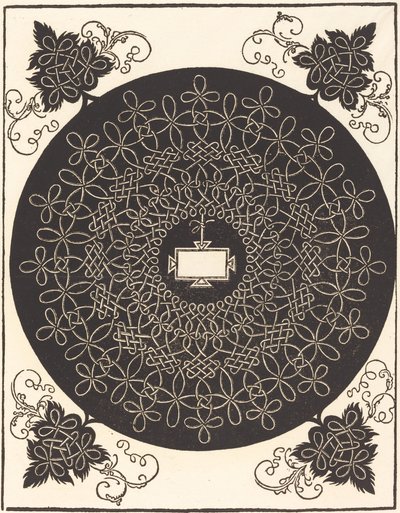 The Second Knot (with an oblong tablet) by Albrecht Dürer