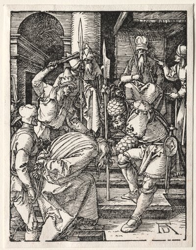 The Small Passion: Christ Before Annas by Albrecht Dürer