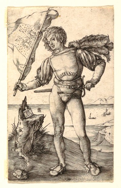 The Standard Bearer by Albrecht Dürer