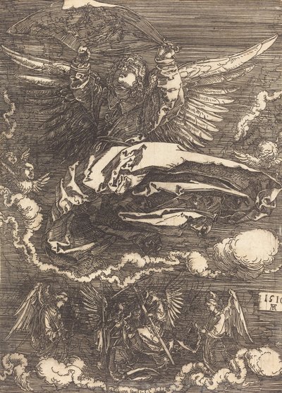 The Sudarium Held by One Angel by Albrecht Dürer