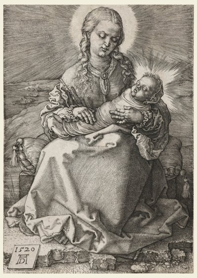 The Virgin and Child in Swaddling Clothes by Albrecht Dürer