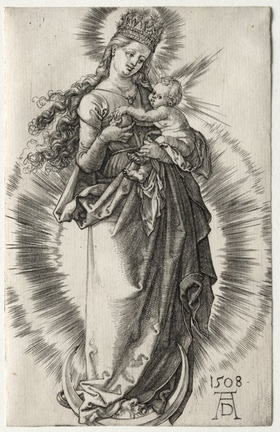 The Virgin with a Starry Crown by Albrecht Dürer