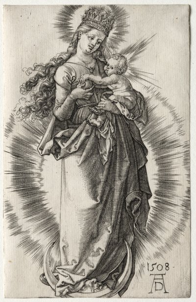 The Virgin with a Starry Crown, 1508 by Albrecht Dürer