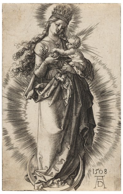 The Virgin with the Starry Crown by Albrecht Dürer