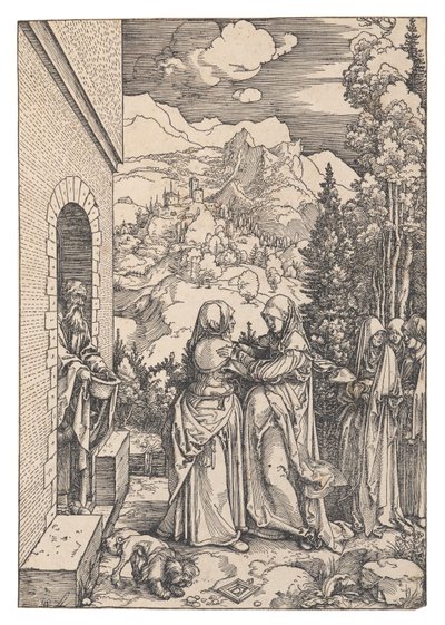 The Visitation by Albrecht Dürer