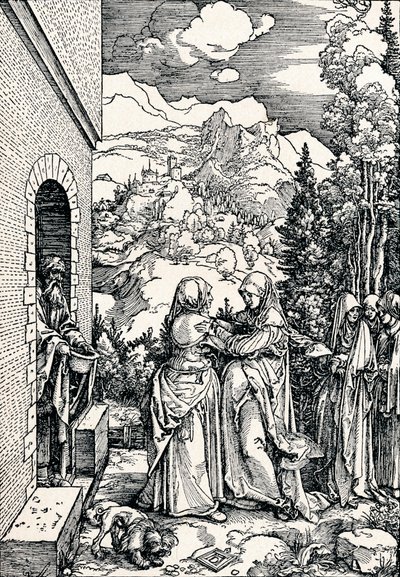 The Visitation by Albrecht Dürer