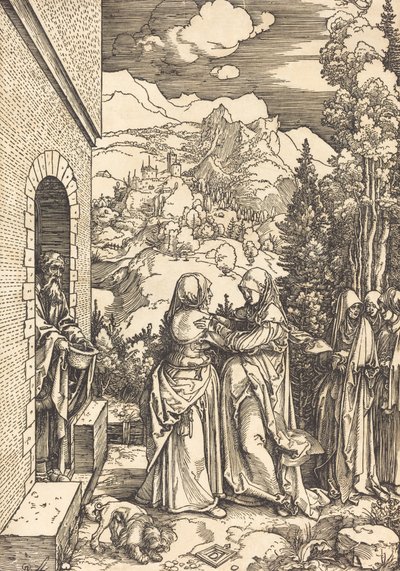 The Visitation, c. 1504 by Albrecht Dürer