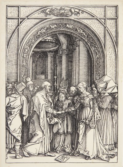 The Betrothal of the Virgin by Albrecht Dürer