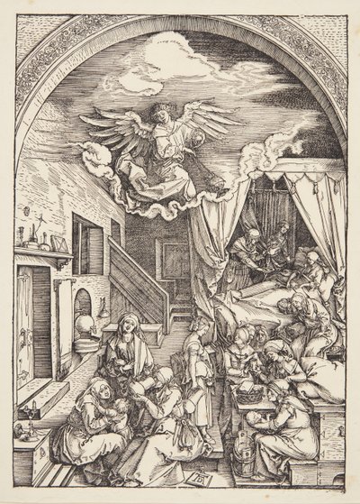 The Birth of the Virgin by Albrecht Dürer