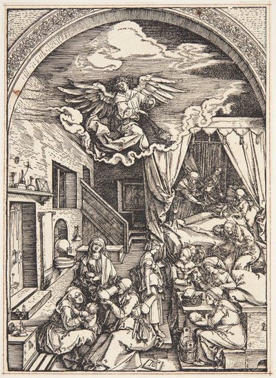 The Birth of the Virgin by Albrecht Dürer