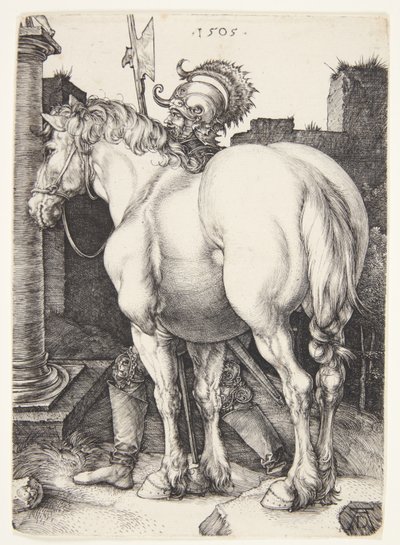 The Large Horse by Albrecht Dürer