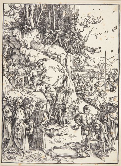 The Martyrdom of the Ten Thousand by Albrecht Dürer