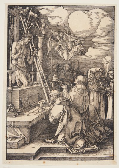 The Mass of St. Gregory by Albrecht Dürer