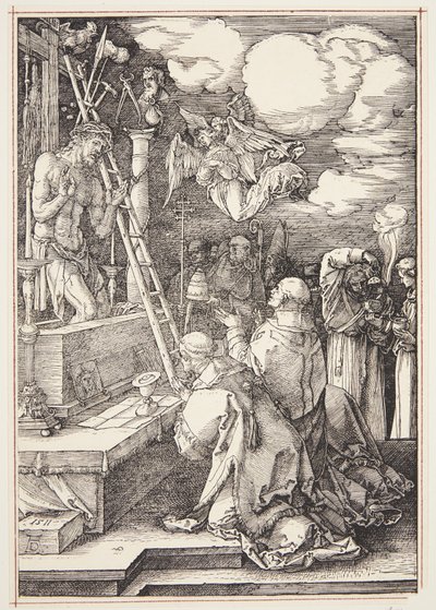 The Mass of St. Gregory by Albrecht Dürer