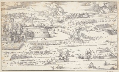 The Siege of a Fortress by Albrecht Dürer