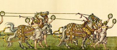 The Triumphal Chariot by Albrecht Dürer
