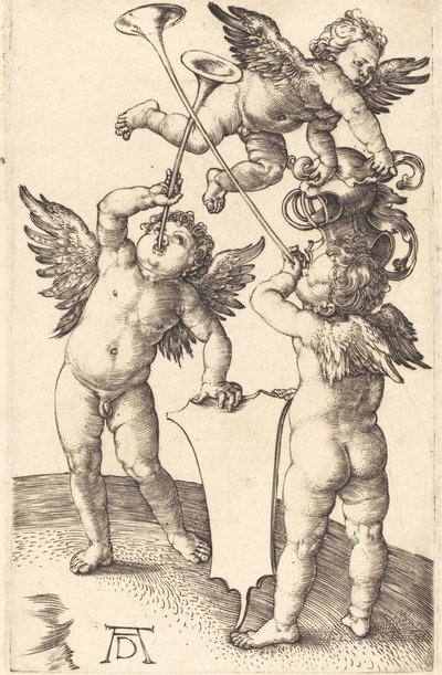 Three Genii by Albrecht Dürer