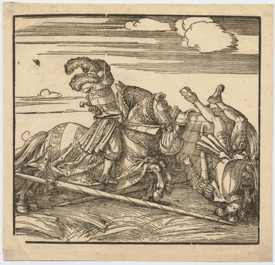 Tournament, c. 1516 by Albrecht Dürer