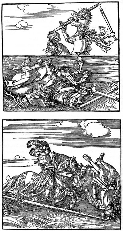 Tournament Scenes, 1515-1516, 1936 by Albrecht Dürer