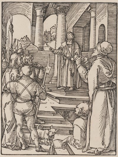 Christ before Annas by Albrecht Dürer