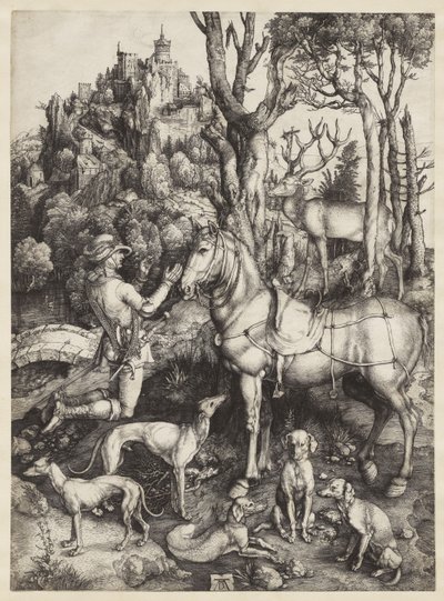 Saint Eustace by Albrecht Dürer